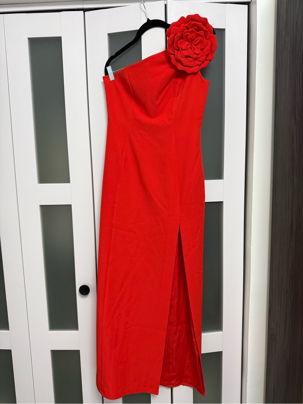 Lovers + Friends Petra Gown in Candy Red
